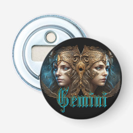 Gemini Zodiac-tecken Flasköppnare