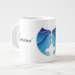 Gemini Zodiac-tecken Jumbo Mugg