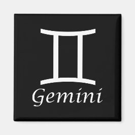 "Gemini" Zodiac-tecken Magnet