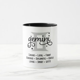 Gemini Zodiac Traits Mugg