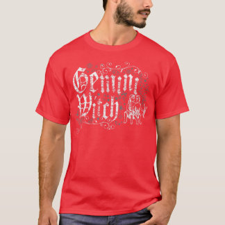 Gemini Zodiac Witchcraft Vintage Distress Horosc T Shirt