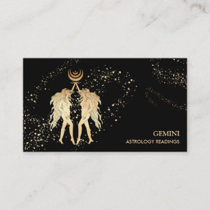 *~* GEMINI : Zodiakastrologi Läser Twillingar i Visitkort