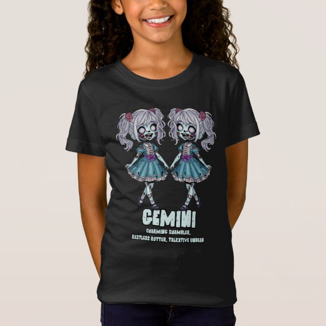 Gemini Zombies T Shirt (Framsida)
