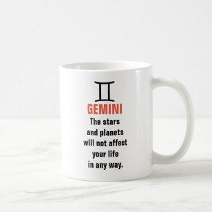 Geminihoroskop - stjärnorna och planen ska inte kaffemugg