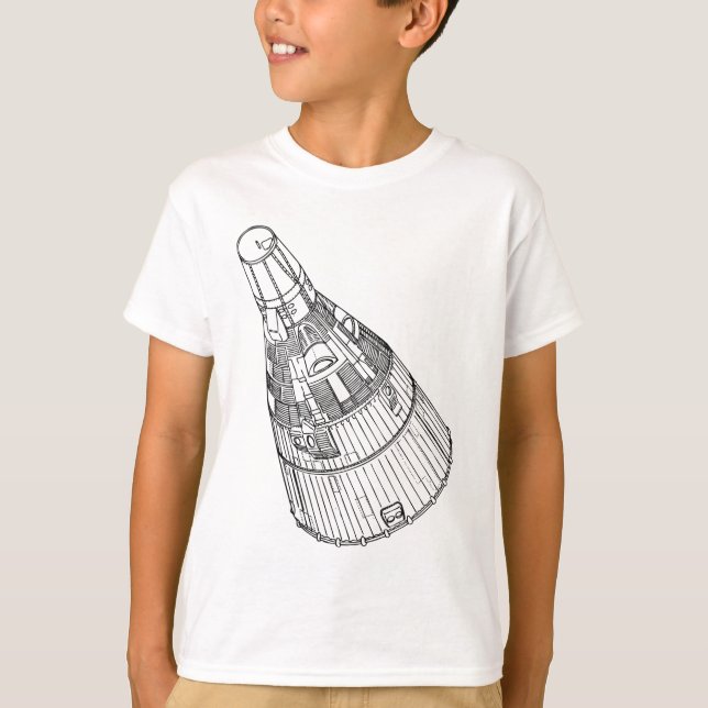 Geminikapsel Tee Shirt (Framsida)