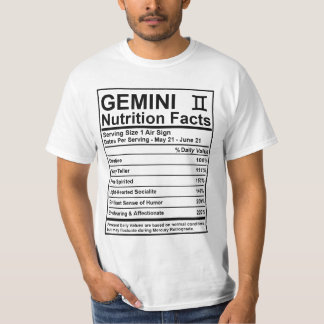Gemininäringfakta - #SaveTheWorldTribeskjorta T Shirt