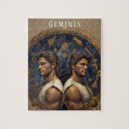 Geminis Male Jigasw Puzzle Pussel