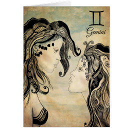 GeminiZodiac Hälsningskort