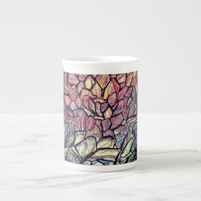 Gemmy Sunset - Mugg Benporslin Mugg (Framsidan)