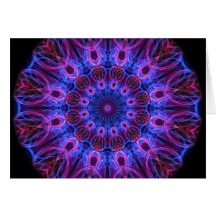 GemRings kaleidoscope Hälsningskort