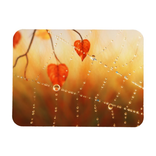 Gems av en höstmorgon, flexibel magnet (Horisontell)