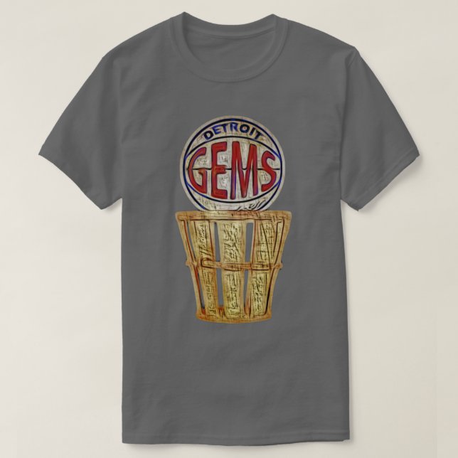 Gems Basketball T Shirt (Design framsida)