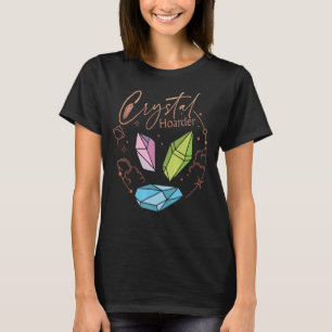 Gems Crystals Ores Namaste Chakra Andlig Crysta T Shirt