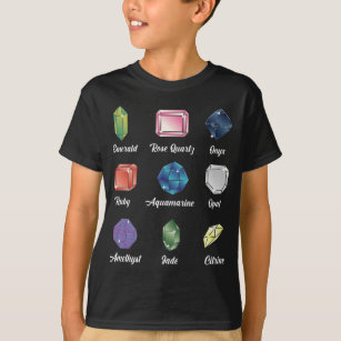 Gemstone Älskare judisk geolog Crystal Hunter T Shirt