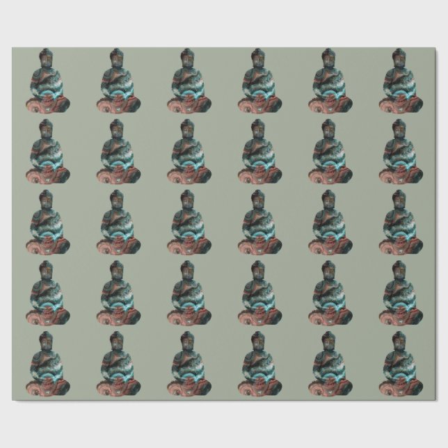 Gemstone Buddha som slår in papper Presentpapper (Seam)