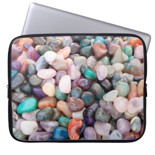 Gemstone-geologisk mineral laptop fodral