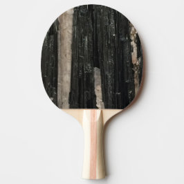 Gemstone Photo Black White Stripe Modern Pingisracket