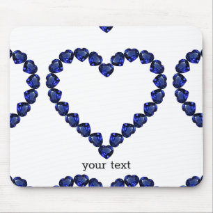 Gemstone Sapphire Blue Heart Musmatta
