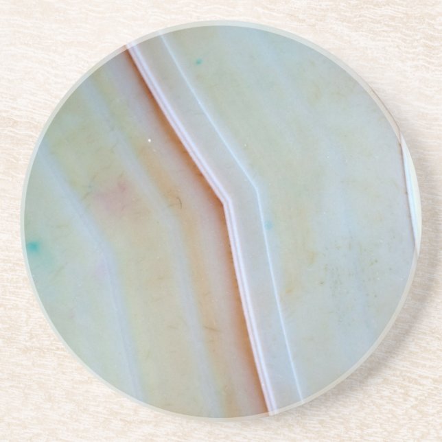 Gemstone-serien - polerad agate underlägg sandsten (Framsidan)