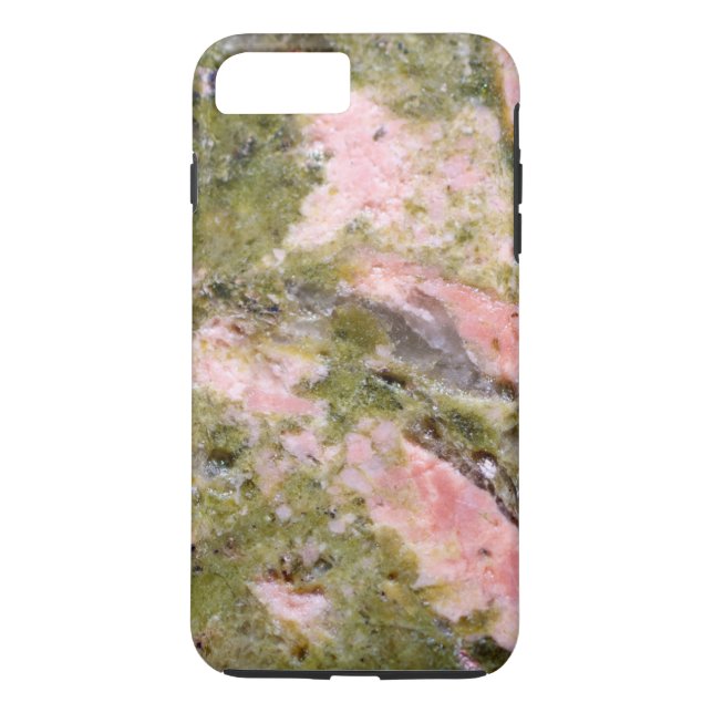 Gemstone-serien - Rosa och Grönt Thulite Case-Mate iPhone Skal (Baksida)