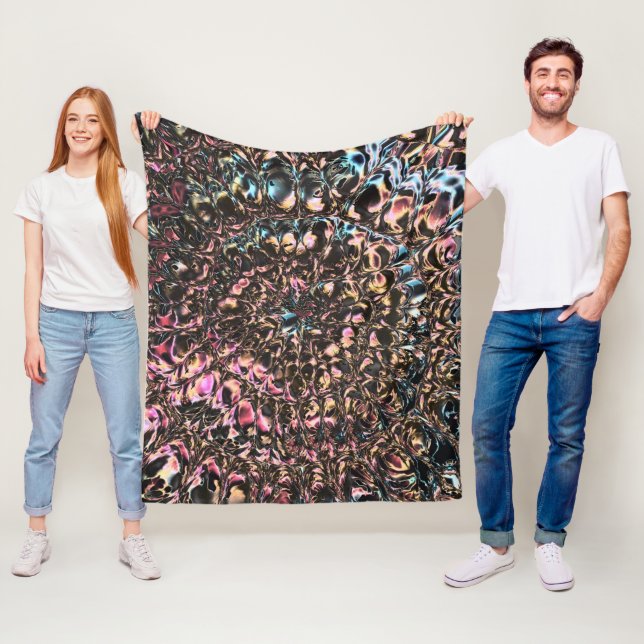 Gemstone Spiral Fleecefilt (På plats)