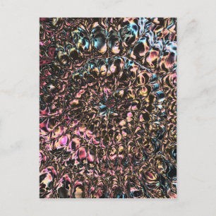 Gemstone Spiral Vykort