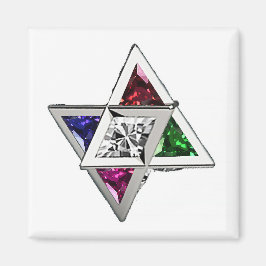 Gemstone Star Magnet
