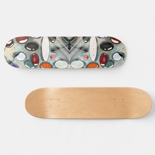 Gemstone Vibes Skateboard Deck (Horz)