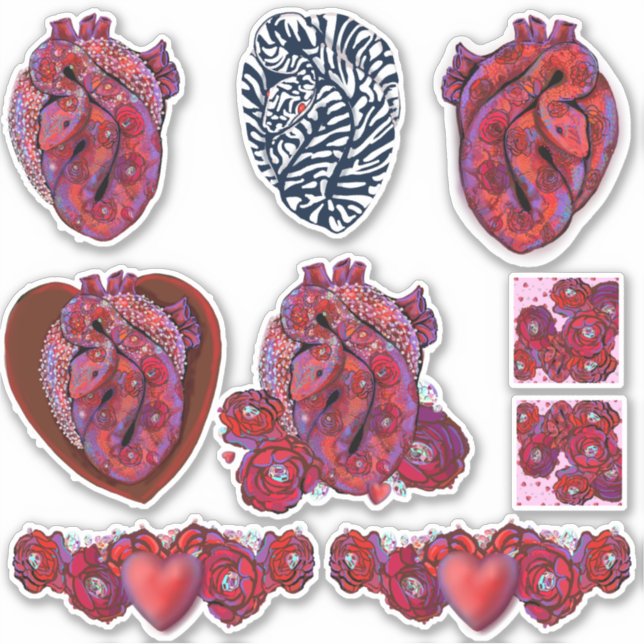 Gemstone Viper och vänner Klistermärken (Framsida)