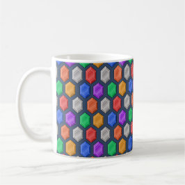 GEMSTONES MÖNSTER DESIGN KAFFEMUGG
