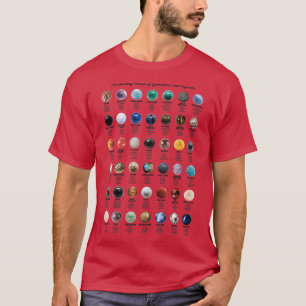 Gemstones och Crystals T Shirt