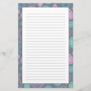 Gemstonesymbolsmönster Brevpapper