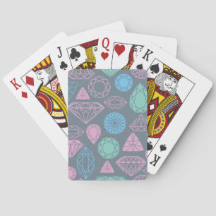 Gemstonesymbolsmönster Spel Kort