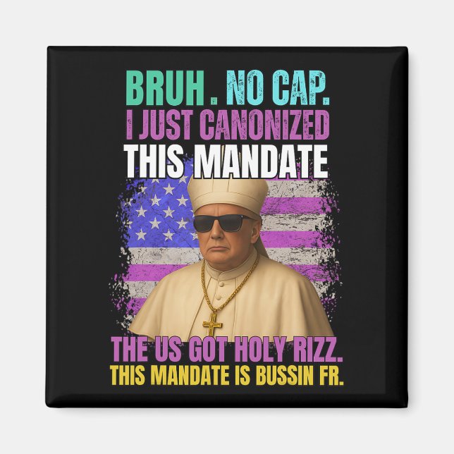 Gen A Slang Trump som Vatikankyrkan Republica Magnet (Framsidan)
