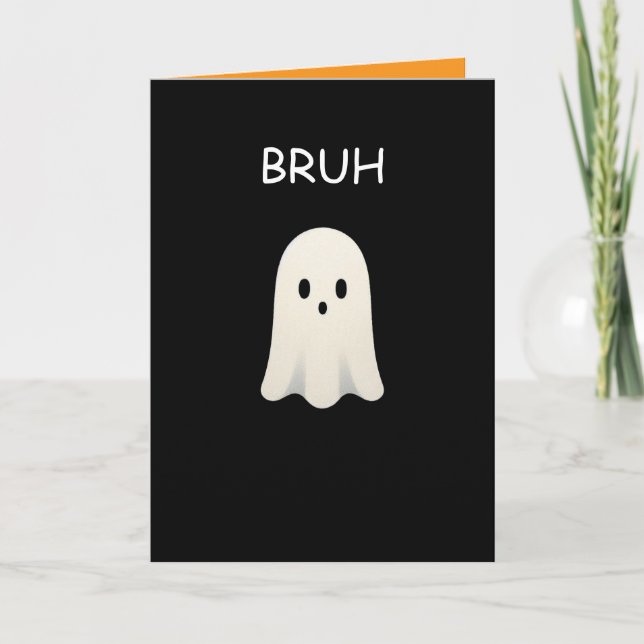 Gen Alpha Halloween-kort Kort (Framsida)