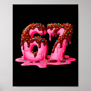 Gen Alpha Slang Kids 67 Glass Strömmande Glass Sex Poster