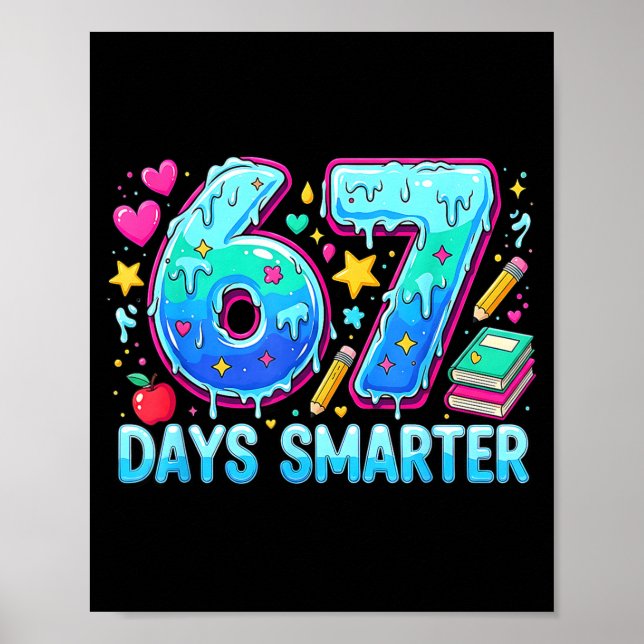Gen Alpha Slang Kids 67 Teacher Students 67 Days S Poster (Framsidan)