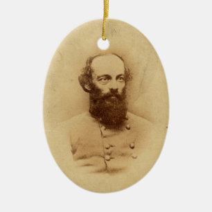 Gen. Edmund Kirby Smith Julgransprydnad Keramik