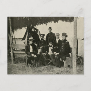Gen. Grierson och staben Vykort