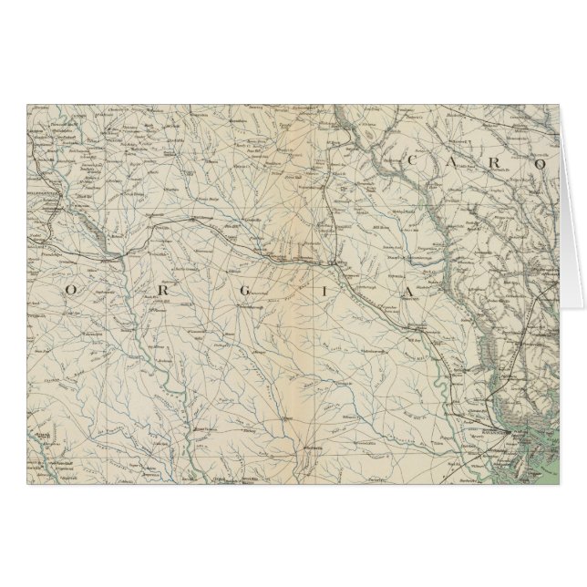 Gen karta IX Hälsningskort (Framsidan Horizontal)