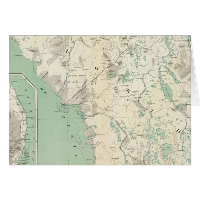 Gen karta XI Hälsningskort (Framsidan Horizontal)