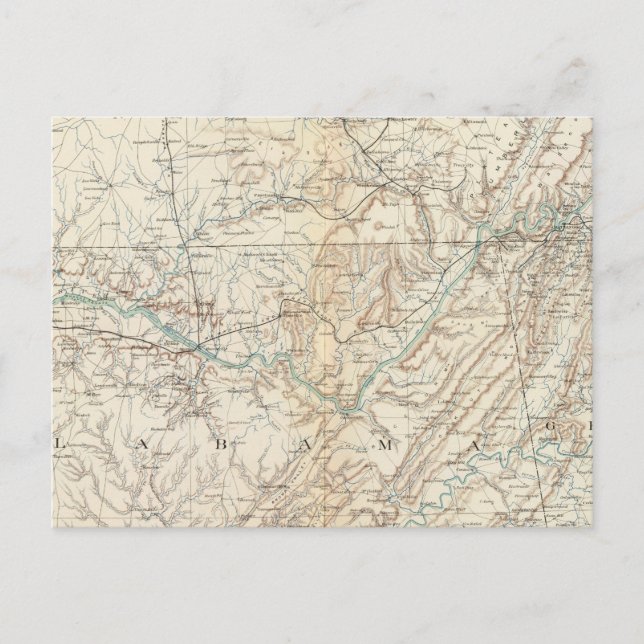 Gen karta XIV Vykort (Framsida)