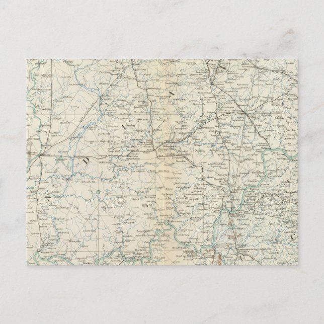 Gen karta XVI Vykort (Framsida)