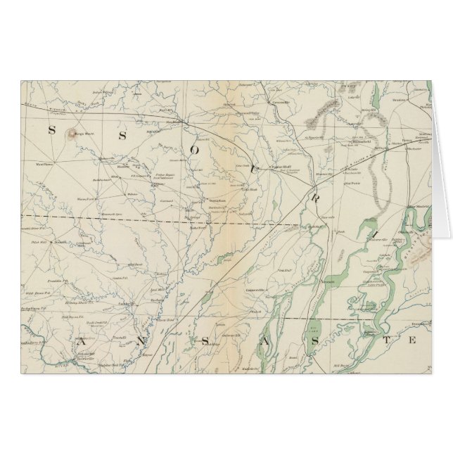 Gen karta XVIII Hälsningskort (Framsidan Horizontal)