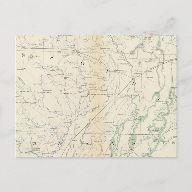 Gen karta XVIII Vykort (Framsida)