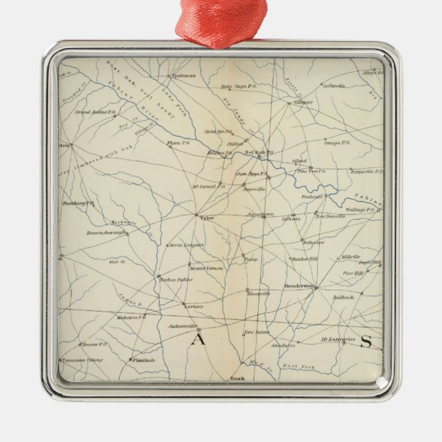 Gen-karta XXIII Julgransprydnad Metall (Framsidan)