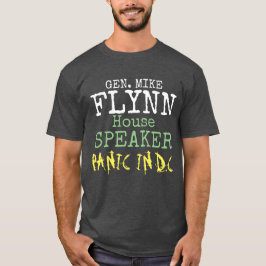 Gen Mike Flynn Talare i House Panic i DC T Shirt