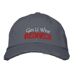 Gen U Vin REDNECK Broderad Keps