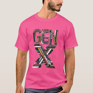 Gen X 80u2019s Sten-kassetter T Shirt