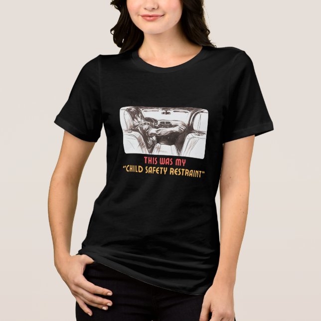 Gen X "Barnsäkerhet" T Shirt (Framsida)
